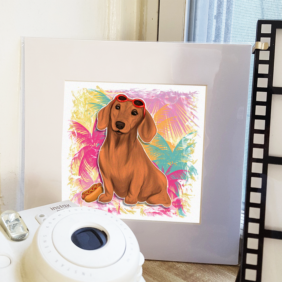 Thumbnail: Poster / MIAMI - Dachshund