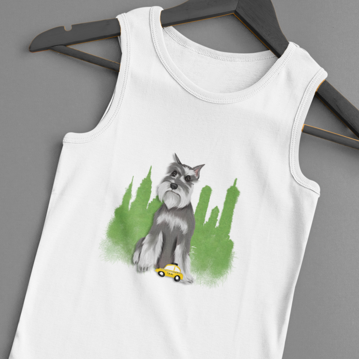 Unisex Tank Top / NYC - Schnauzer