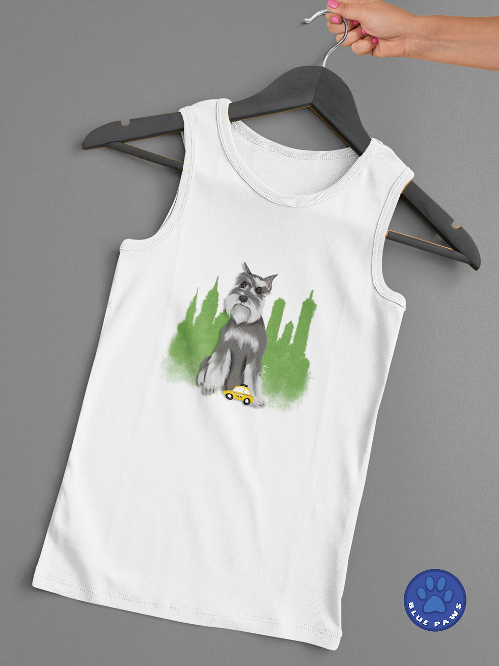 Thumbnail: Unisex Tank Top / NYC - Schnauzer