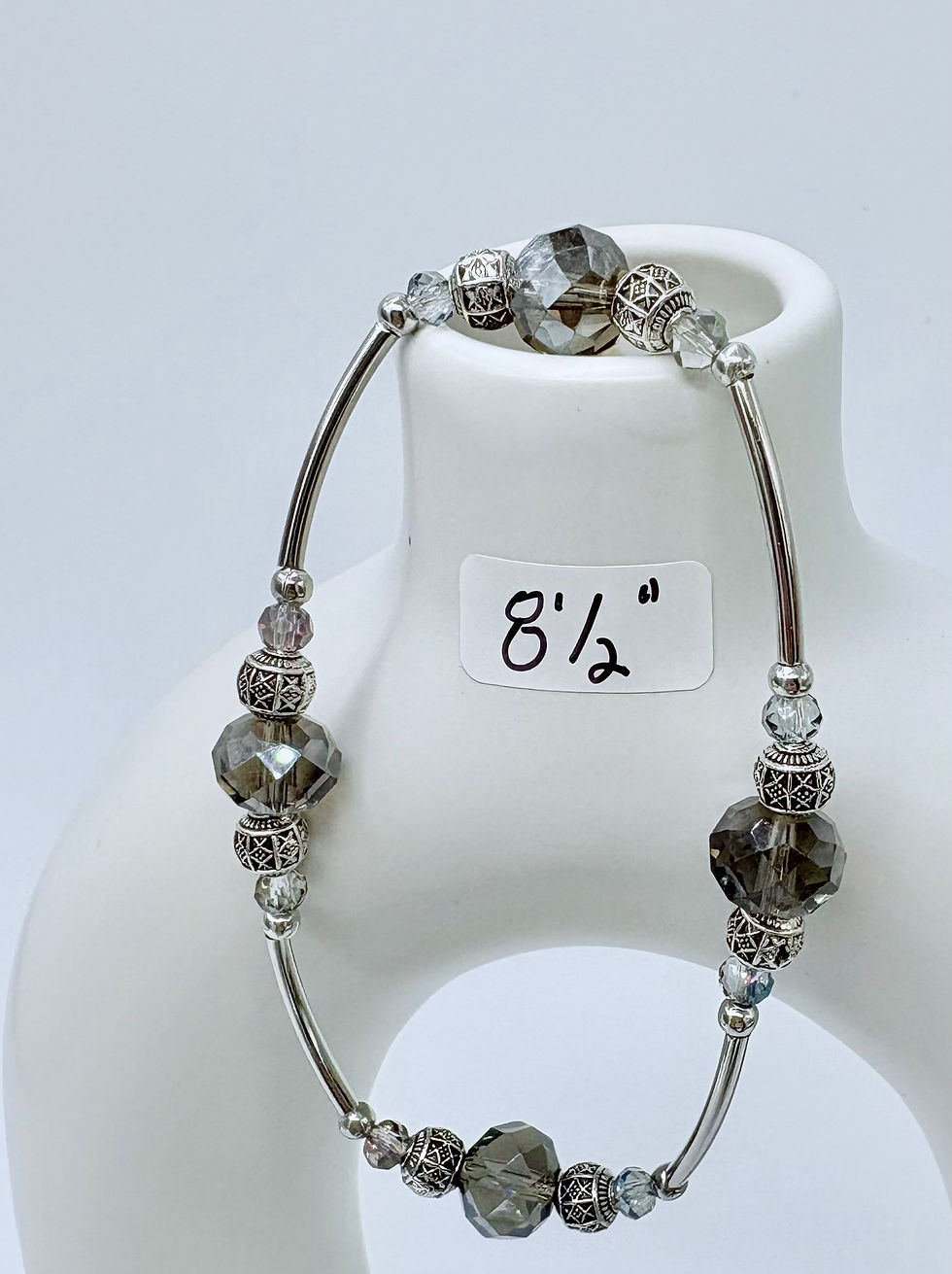 Silver Gratitude Bracelet