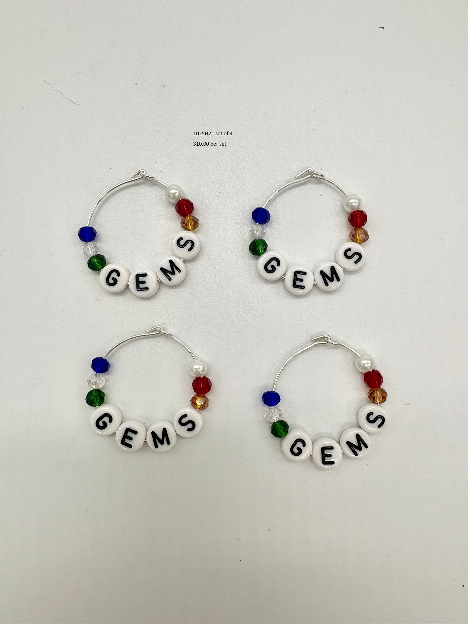 GEMS Finger Fidgets - set of 4