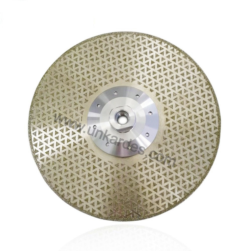 Elektrolize Flanşlı Çift Taraf Mermer Testere (Ø 230 mm)