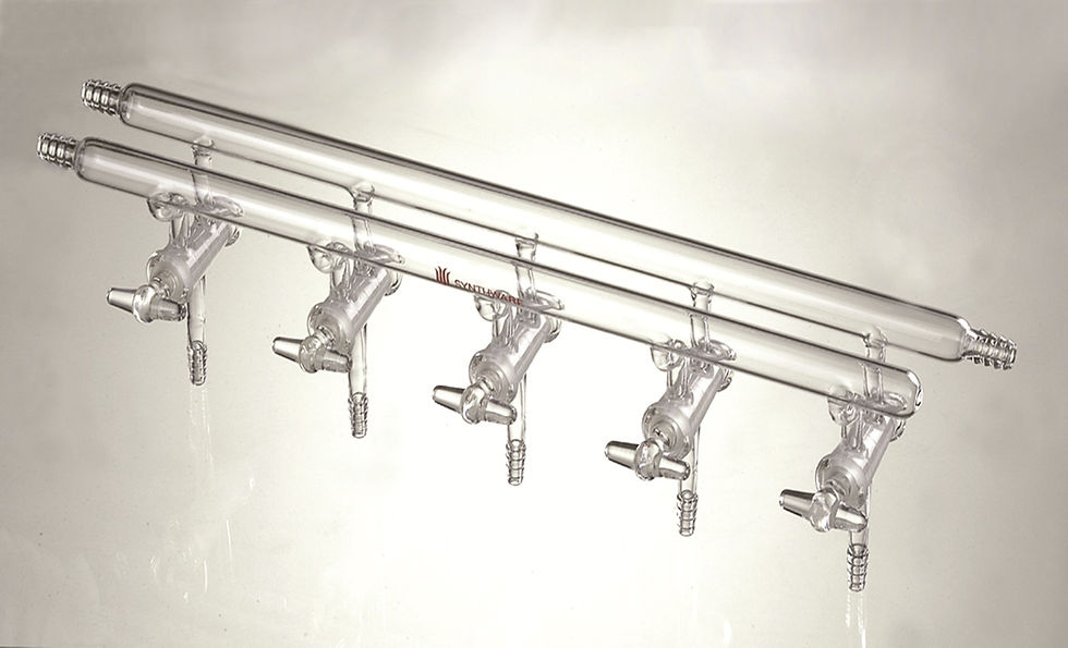 Thumbnail: Manifold, Vacuum/Inert Gas, All Glass