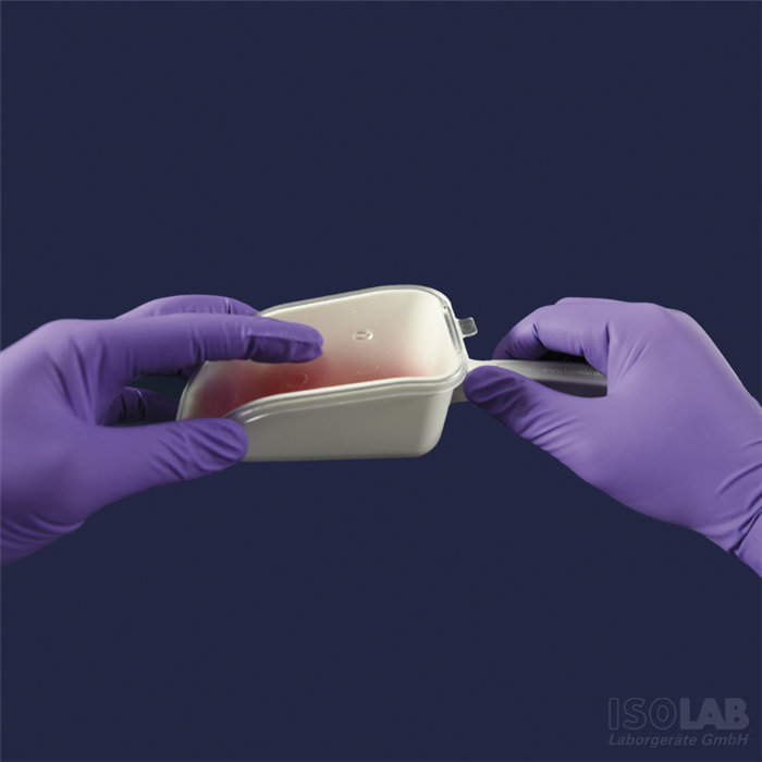 Thumbnail: Scoop, P.S, Self Standing, With Lid, Sterile, White