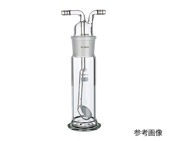 Gas-Washing Bottle with Plate Filter 100mL Filtration Plate Pore