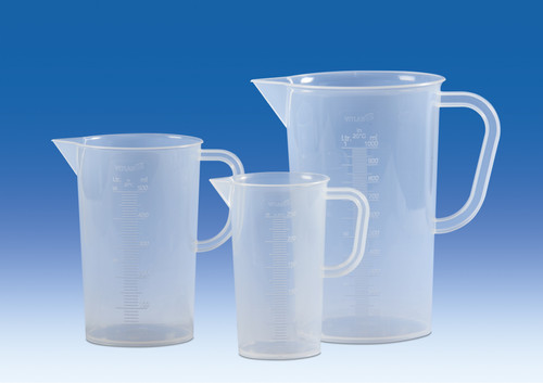 Calibration Pitcher Graduated pitcher, PP, raised scale | Labware E-shop