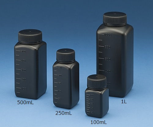 J Bottle Square Type Wide-Mouth Shading 100mL Sterilized