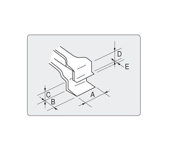 Thumbnail: Flat Tweezers No.4Wf Wide Width Special Steel
