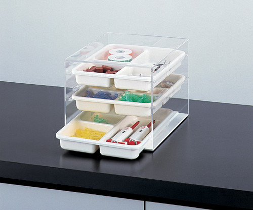 Tray Rack with Stopper | Labware E-shop