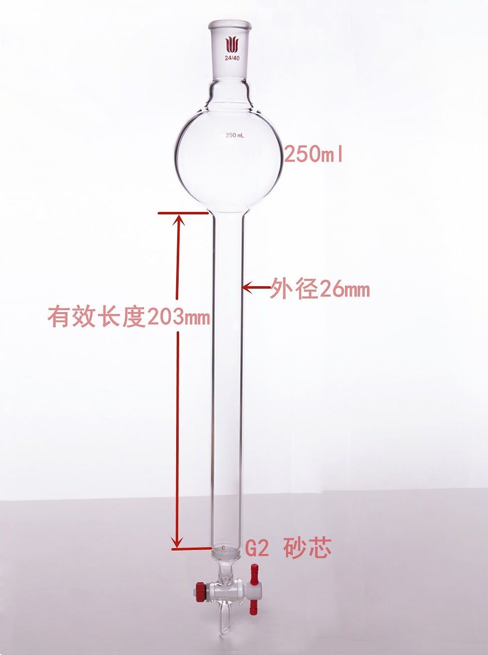 Thumbnail: Column, Chromatography With Reservoir, Fritted Disc