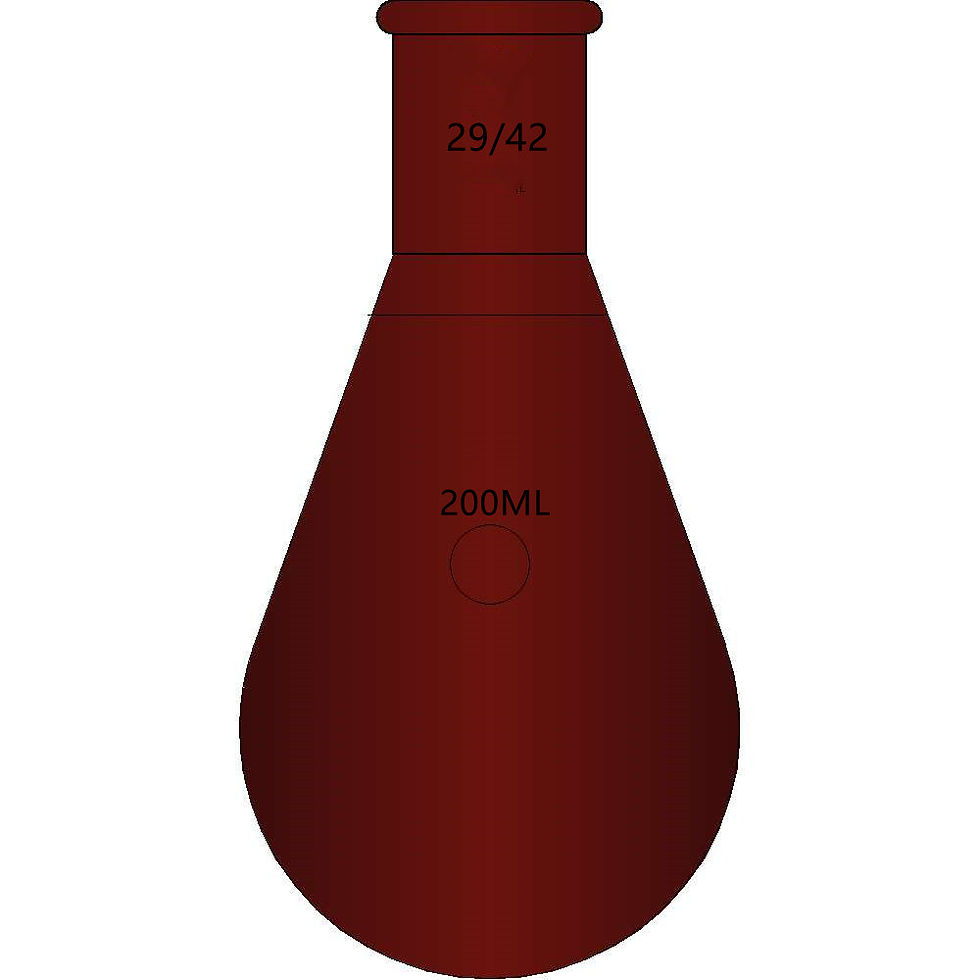 縮圖：Flask ,Recovery, Amber, For Rotary Evaporator