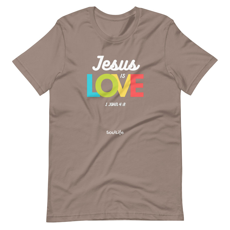 Thumbnail: Jesus IS Love - Unisex t-shirt - SoulLife