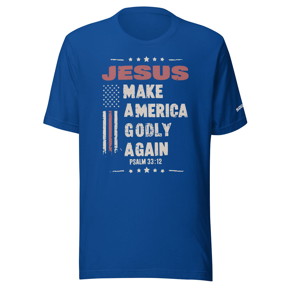 Thumbnail: Make America Godly - Unisex t-shirt - SoulLife