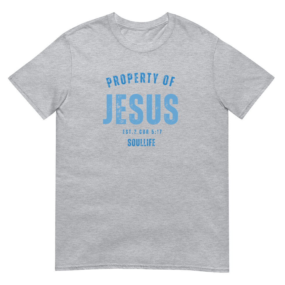 Thumbnail: Property of Jesus - Unisex T-Shirt - SoulLife