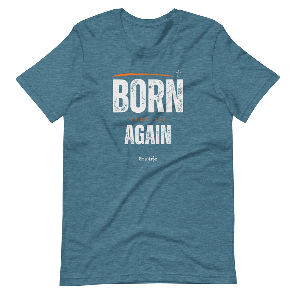 Thumbnail: Born Again - Unisex t-shirt - SoulLife
