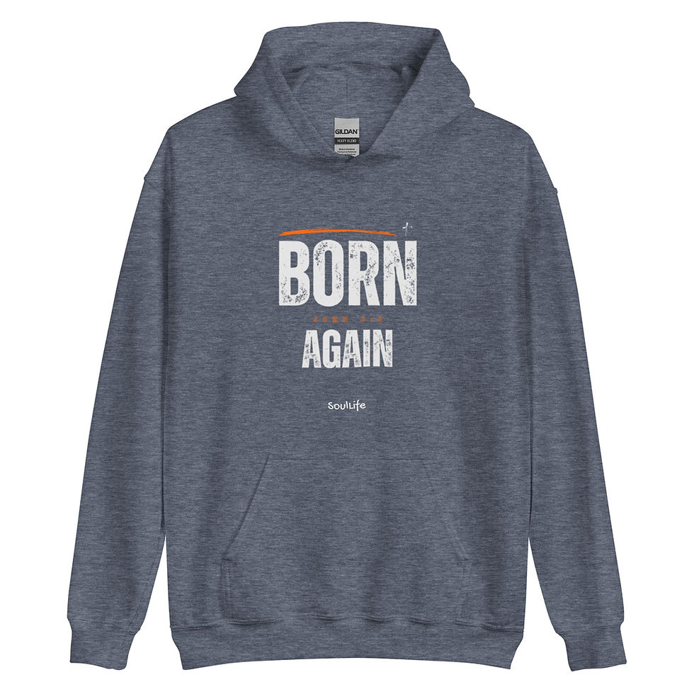 Thumbnail: Born Again - Unisex Hoodie - SoulLife