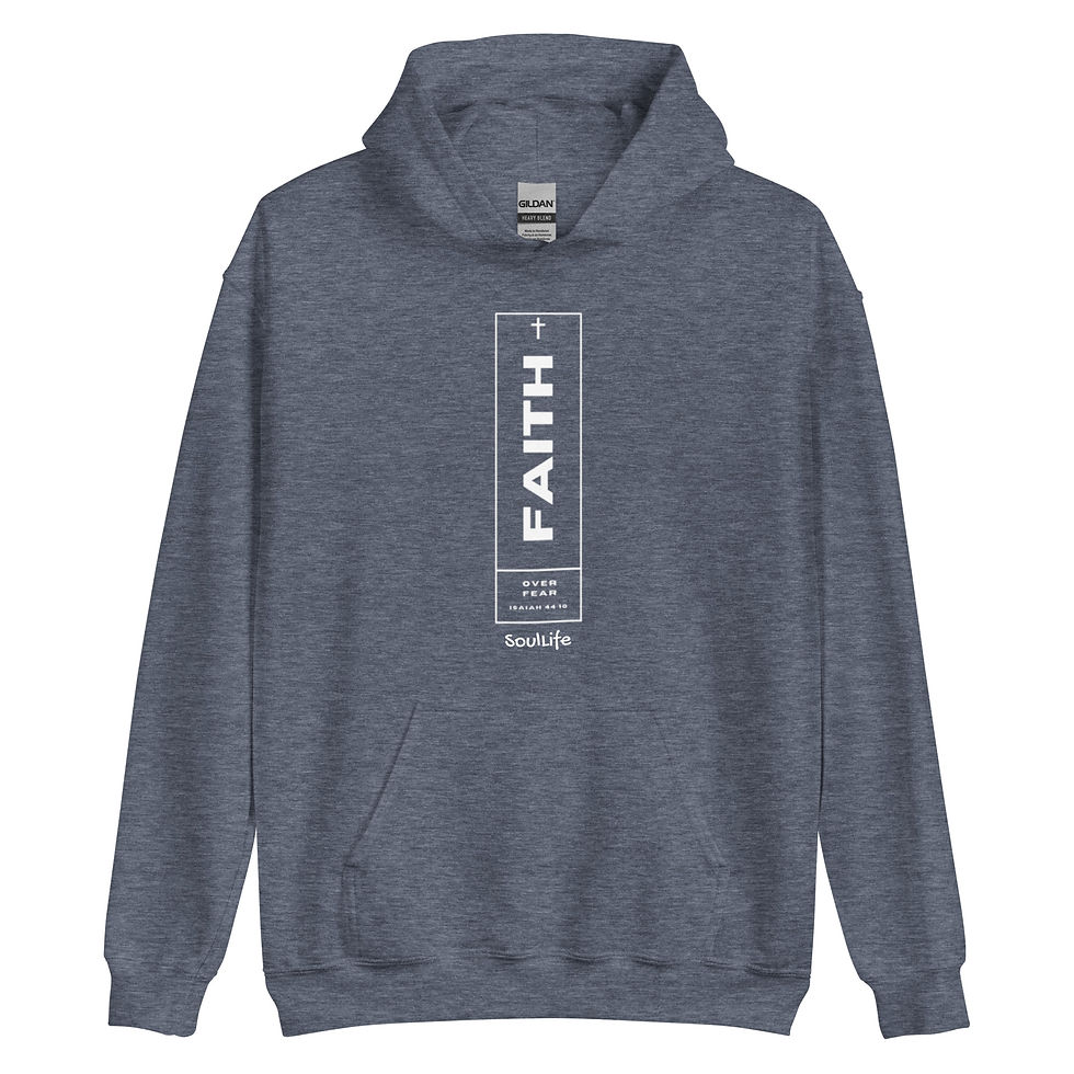 Thumbnail: Faith Over Fear - Unisex Hoodie - SoulLife