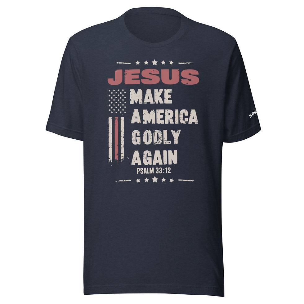 Thumbnail: Make America Godly - Unisex t-shirt - SoulLife