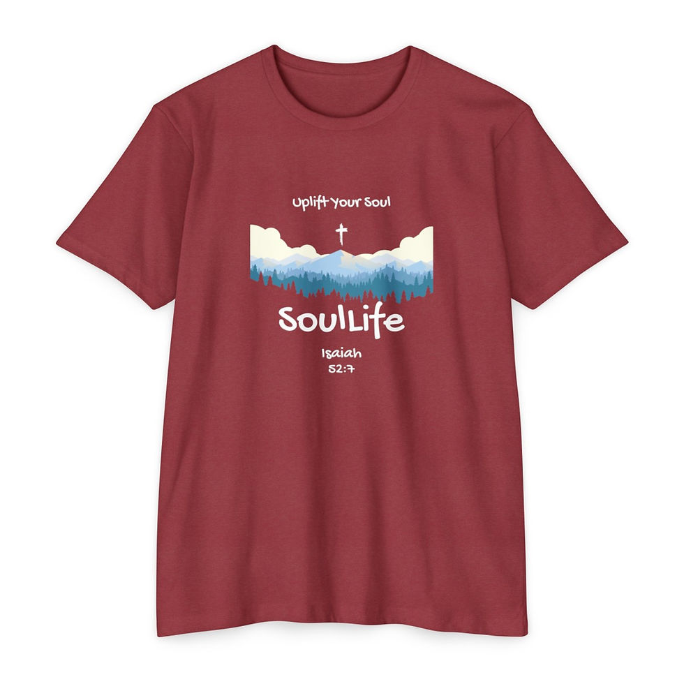 Thumbnail: SoulLife Unisex CVC Jersey T-shirt