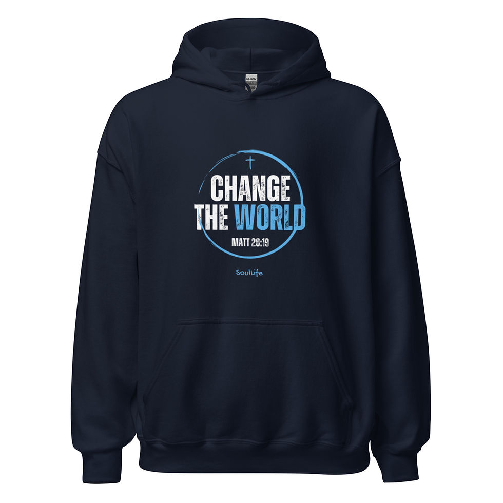 Thumbnail: Change the World - Unisex Hoodie - SoulLife