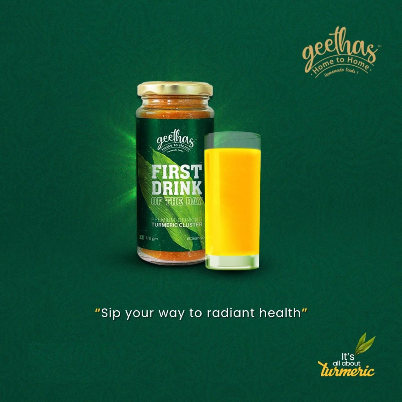 Geethas Home2Home First Drink