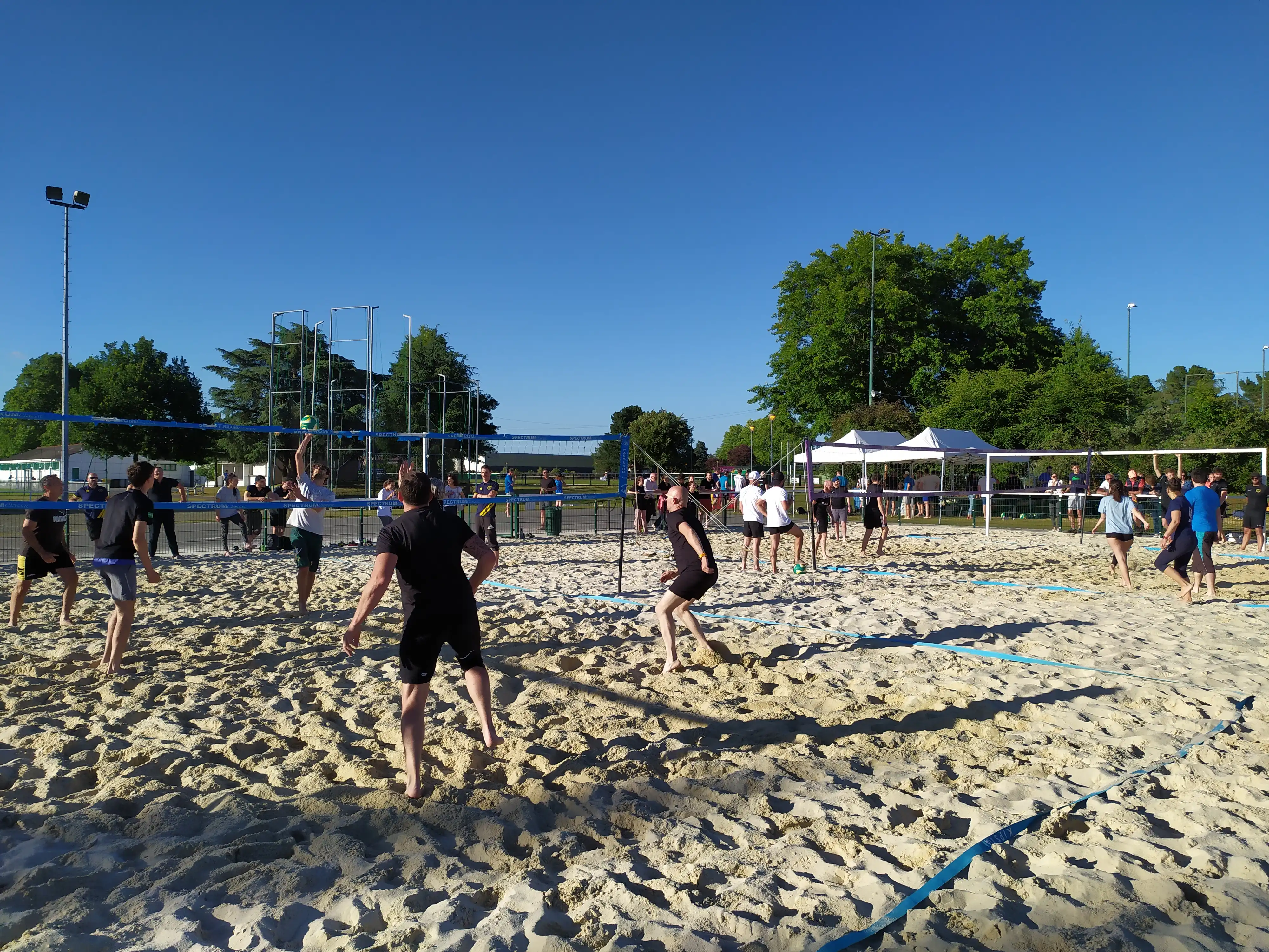match beachvolley inter-entreprises