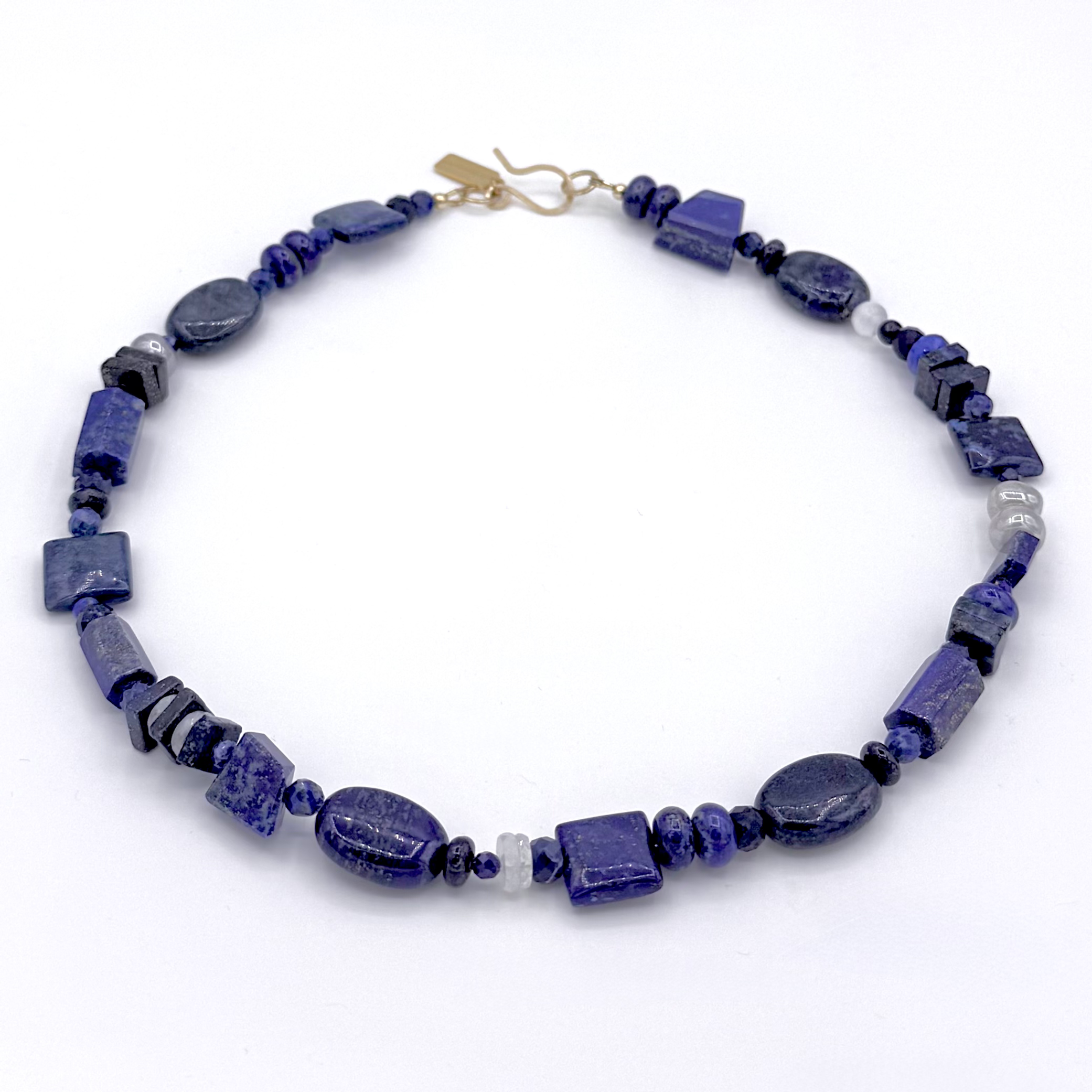 Lapis Lazuli and Moonstone Necklace