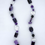 Thumbnail: Striped Purple Agate Necklace