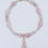 Thumbnail: Morganite and Rose Quartz Necklace with Pendant