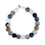 Thumbnail: Black and Grey Agate Necklace