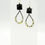 Thumbnail: Opal, Spinel, and Onyx Drop Earrings