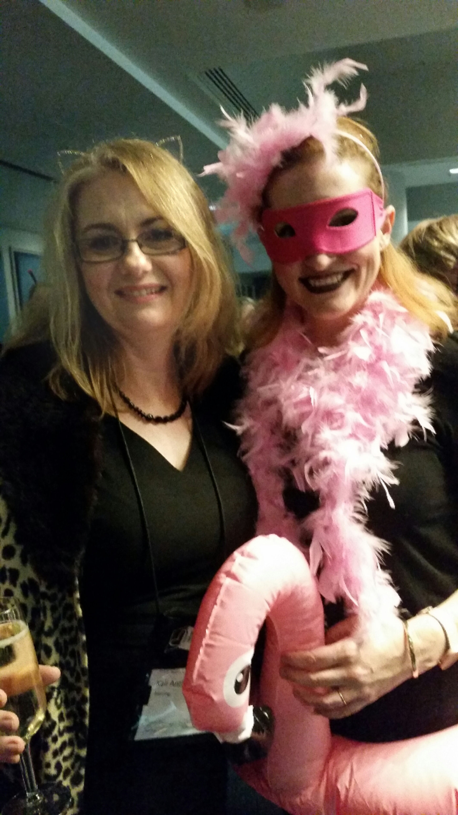 Ally Bake and editor, Kali Anthony
