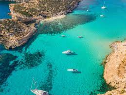 vista Malta mare e città per vacanza studio inglese adulti