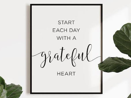 Starting a Gratitude Journal
