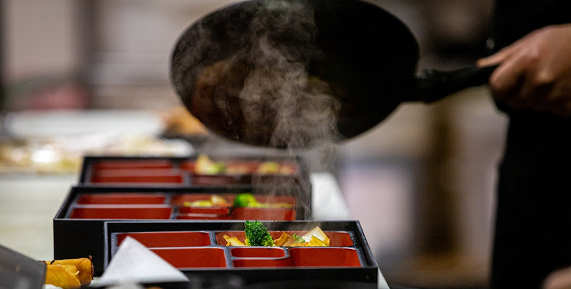 Arranged Food and Objects