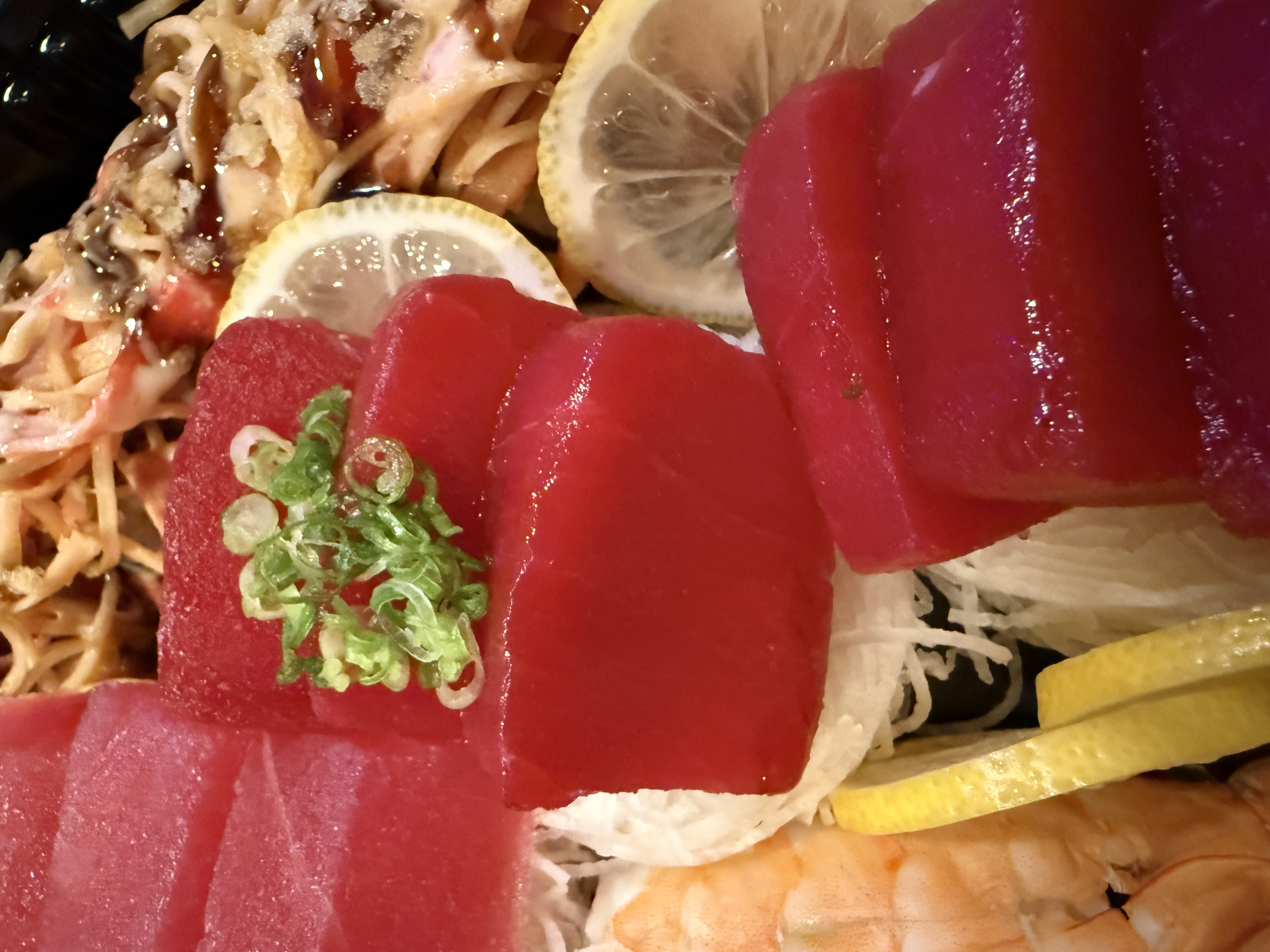 Arranged Food and Objects