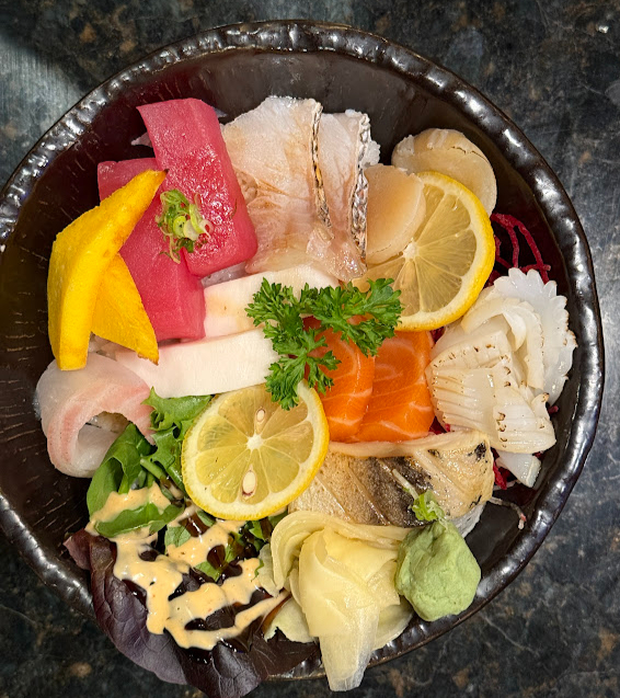 Arranged Food and Objects