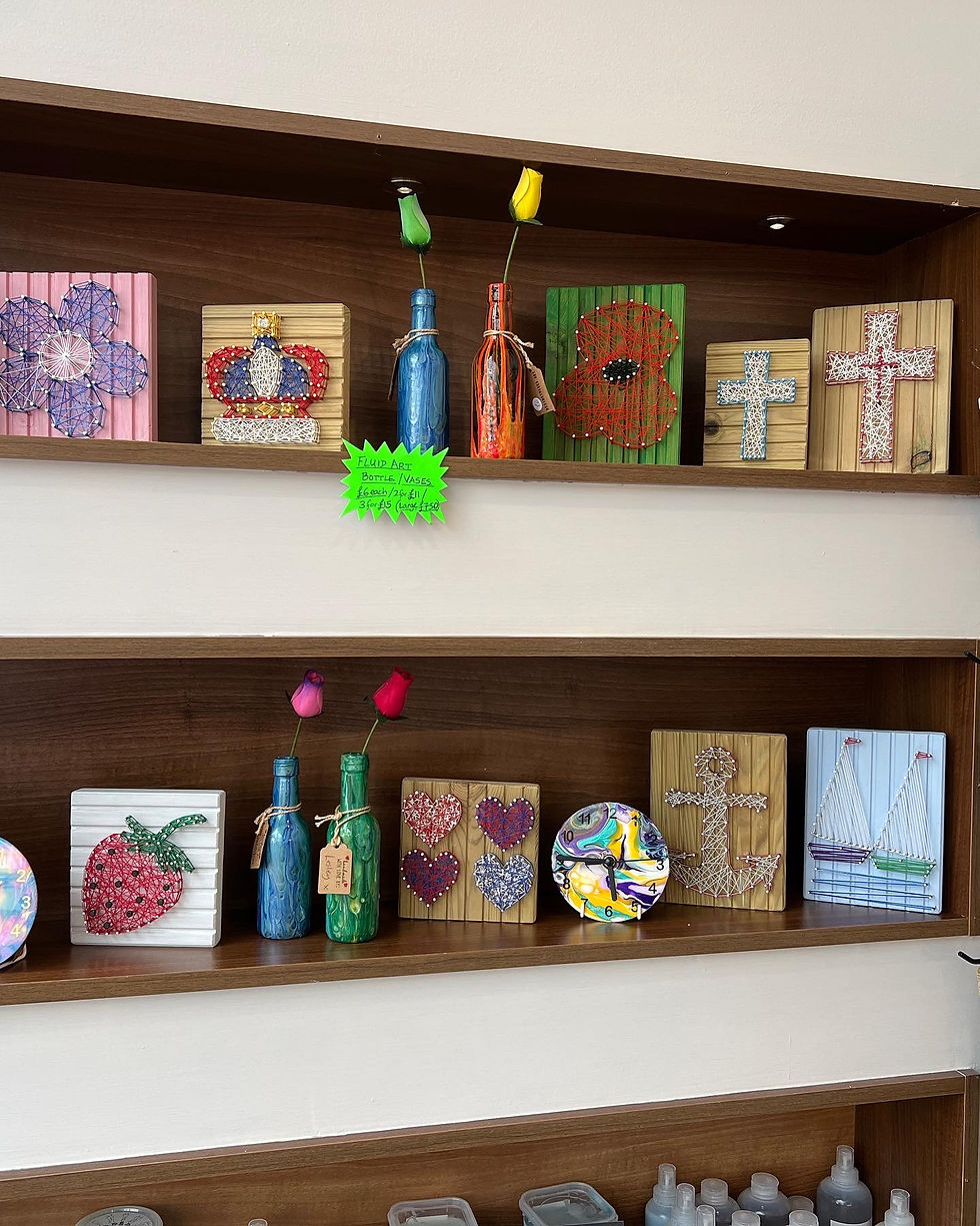 Thumbnail: String Art Crosses