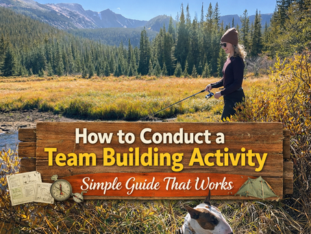 How to conduct a team building activity