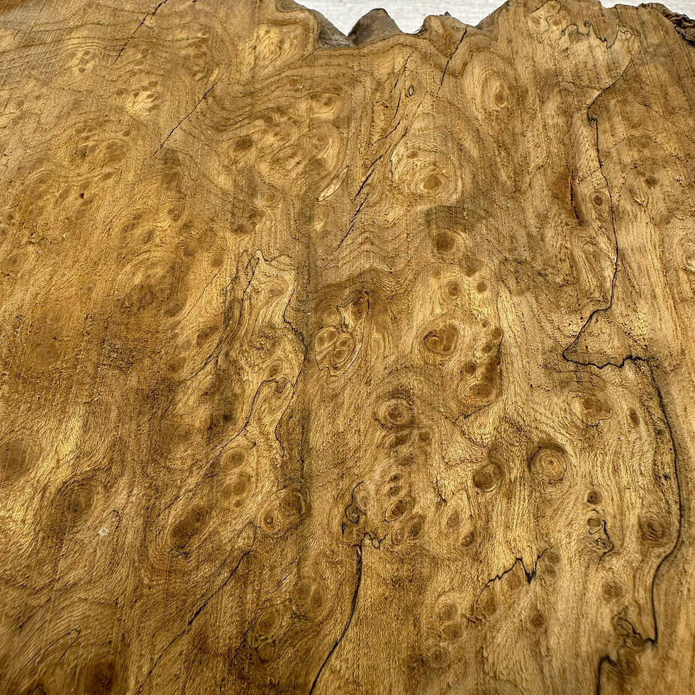 Thumbnail: Very Figured Elm Burr 10" x 8" x 2"