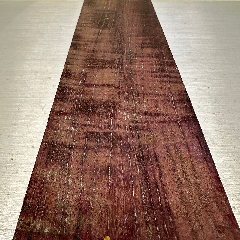 Thumbnail: Large Purpleheart Spindle 12" x 3" x 3"
