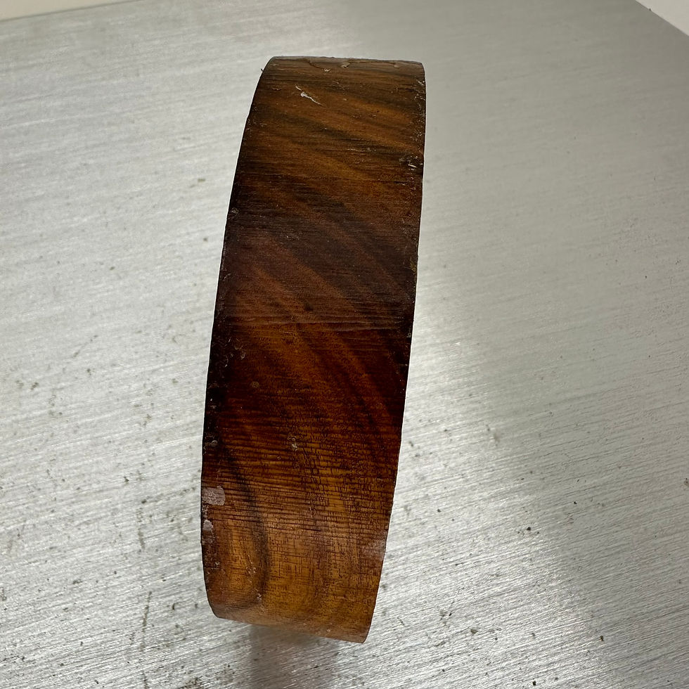 Thumbnail: Santos Rosewood / Pau Ferro Bowl Blank 6" x 1.5"