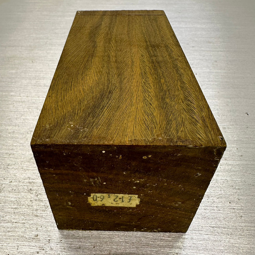 Thumbnail: Genuine Lignum Vitae Block 6" x 2.75" x 2.75"