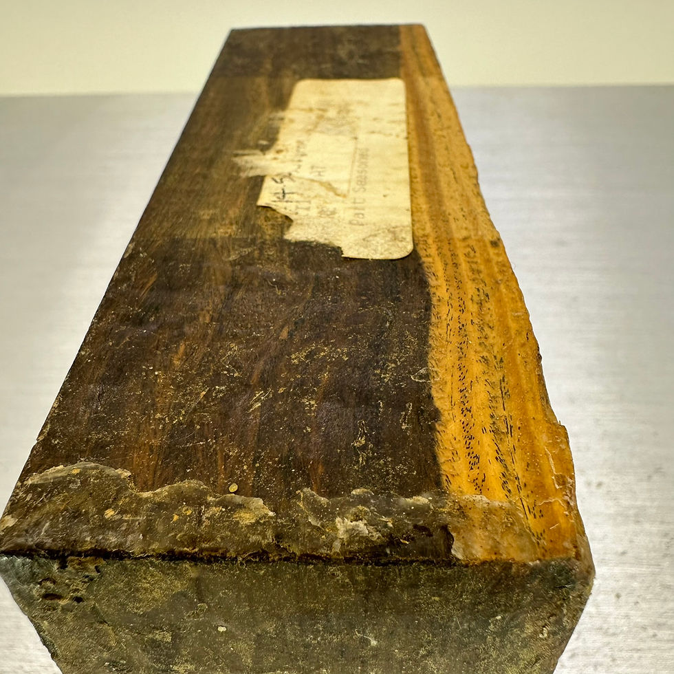 Thumbnail: Genuine Lignum Vitae 6" x 6" x 2"