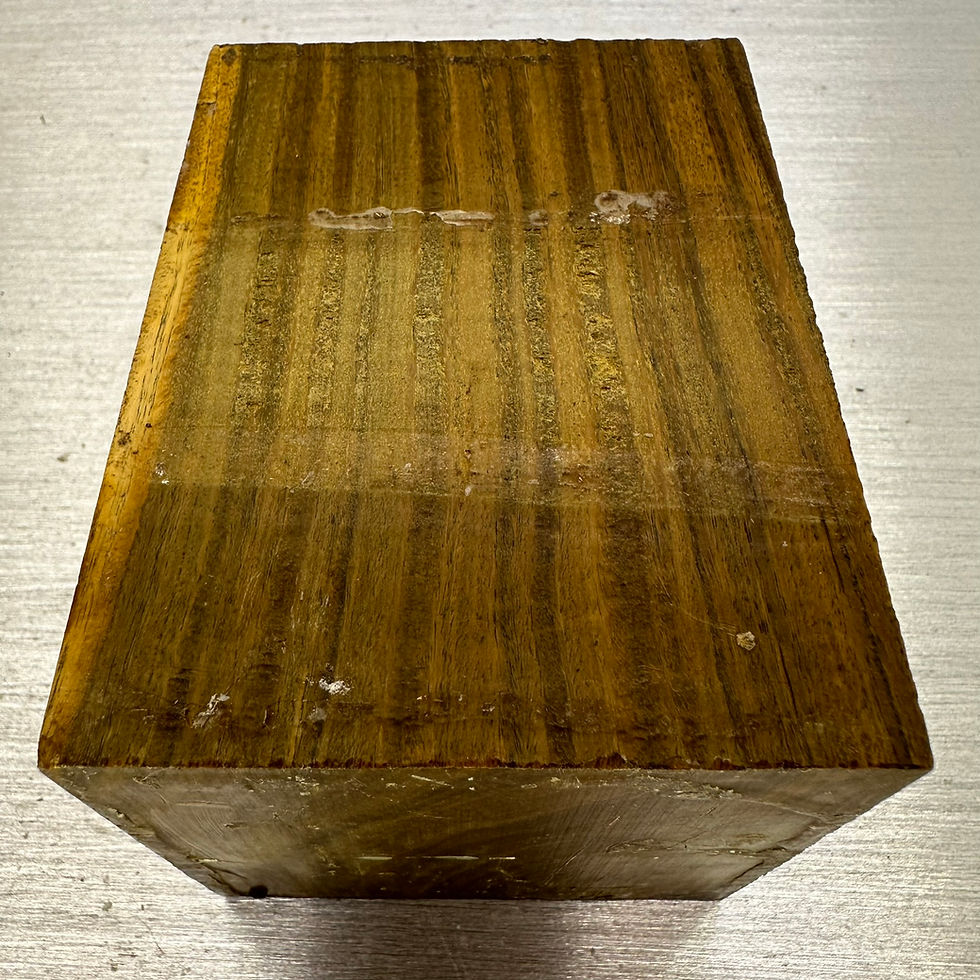 Thumbnail: Genuine Lignum Vitae Block 4" x 3" x 3"