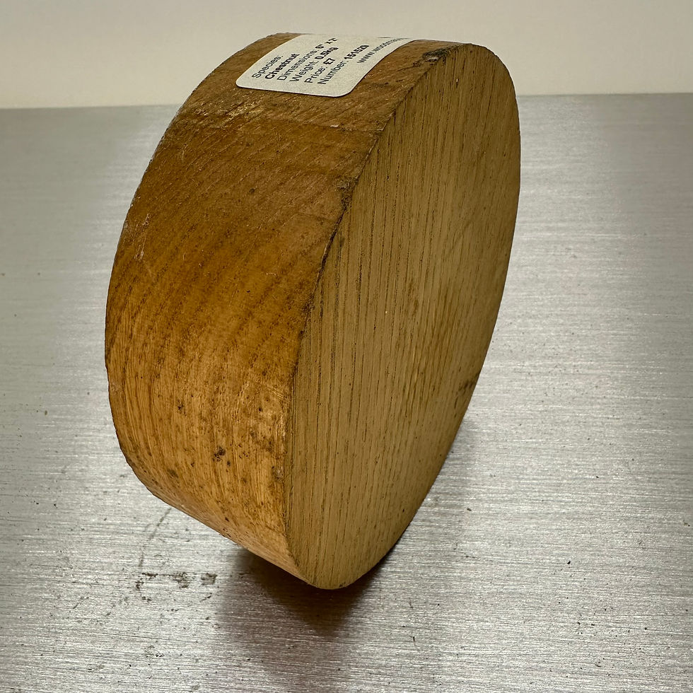 Thumbnail: Chestnut Bowl Blank 6" x 2"