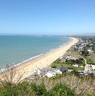 La magnifique plage de Carolles