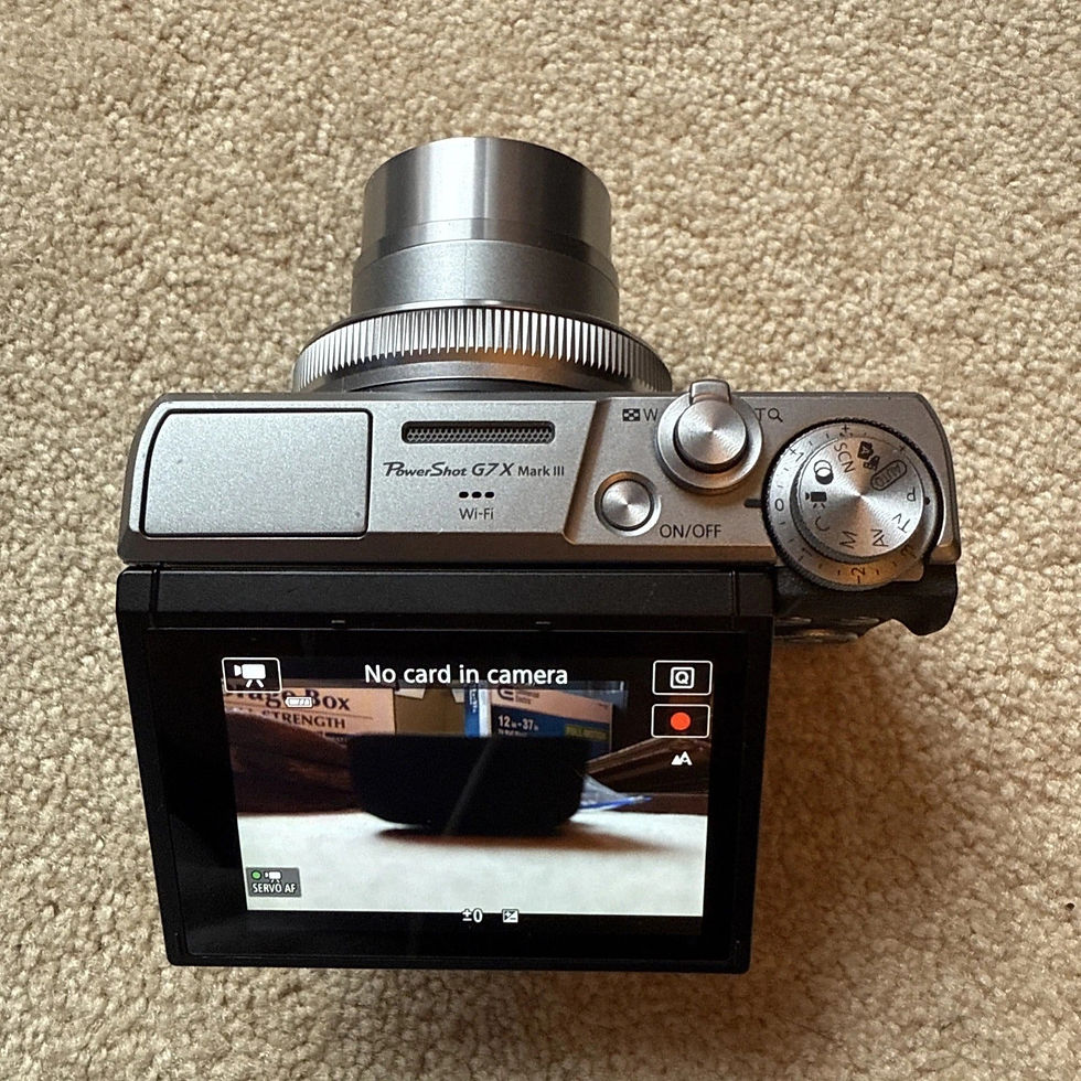 Thumbnail: Canon PowerShot G7X Mark III 20.1MP Point Shoot Digital Camera
