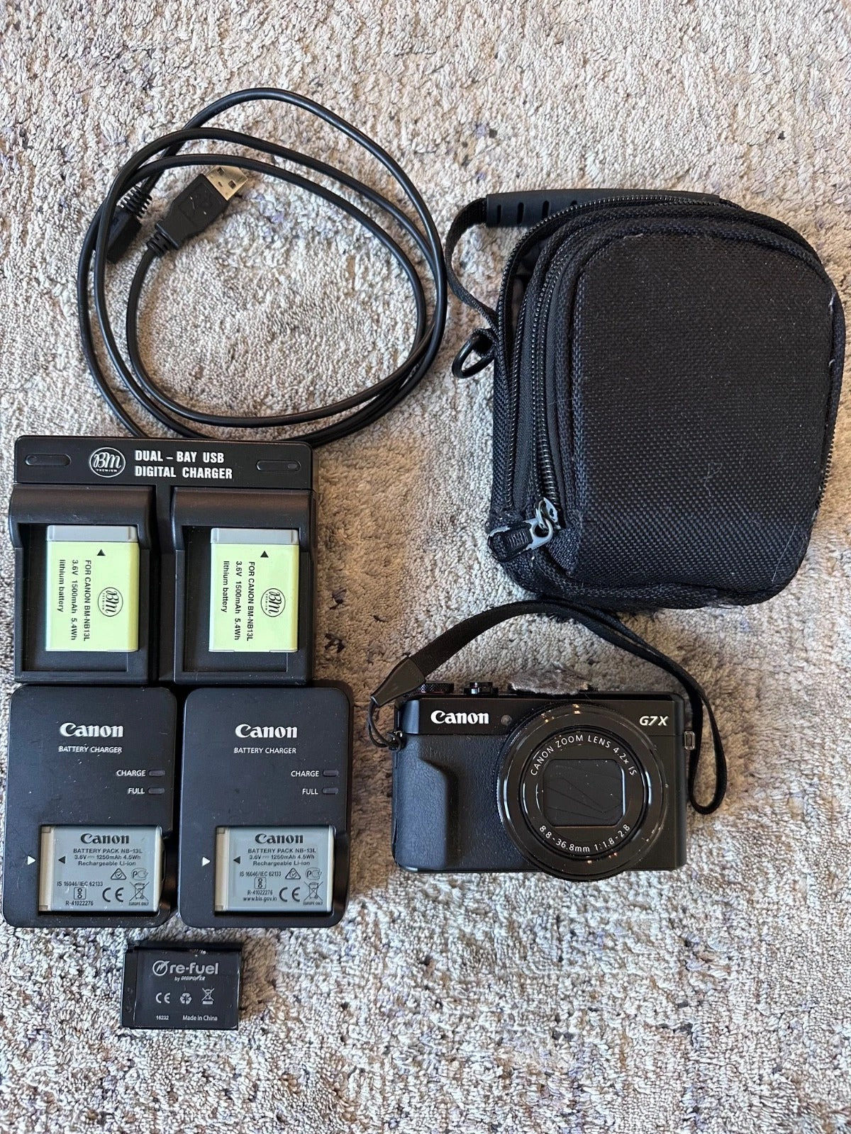 Canon PowerShot G7X Mark II Wi-Fi Compact Camera – Like New