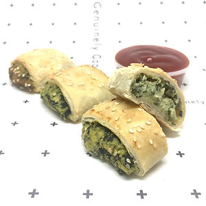 SPINACH & CHEESE ROLLS